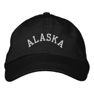 Gorra Bordada Estado de Alaska bordado