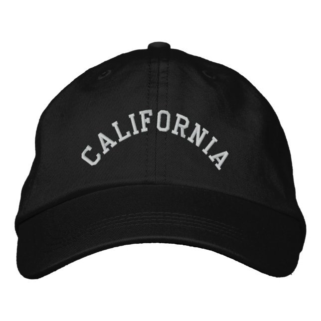 Gorra Bordada Estado de California bordado (Anverso)