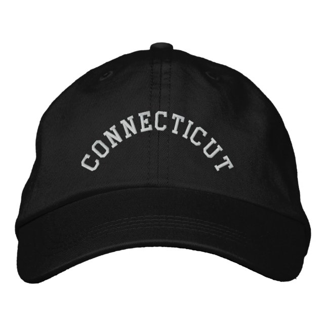 Gorra Bordada Estado de Connecticut bordado (Anverso)