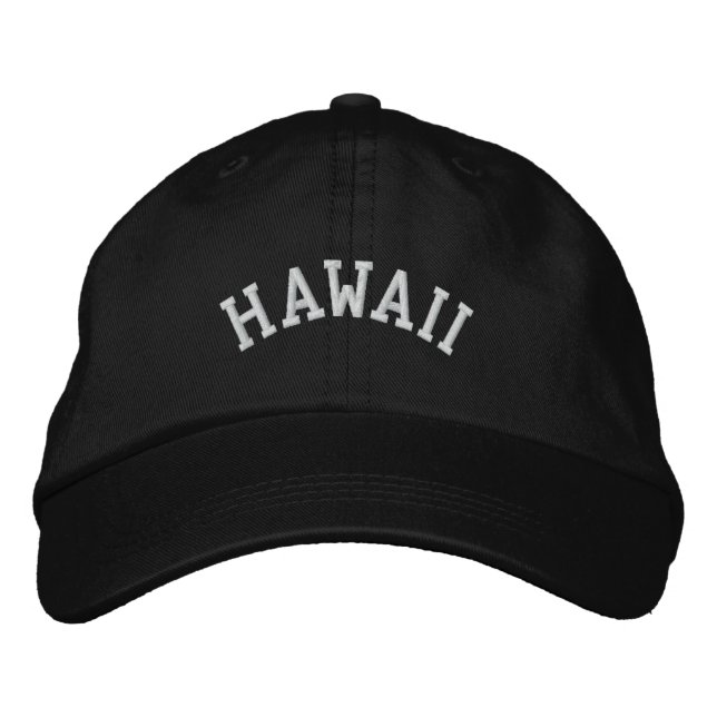 Gorra Bordada Estado de Hawái bordado (Anverso)