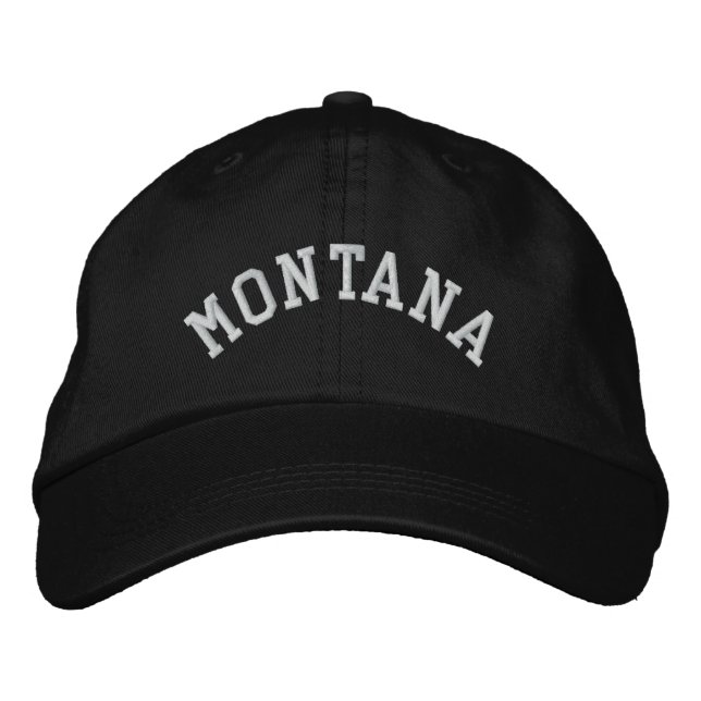 Gorra Bordada Estado de Montana Embroidered (Anverso)
