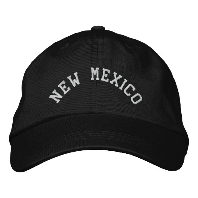 Gorra Bordada Estado de Nuevo México bordado (Anverso)