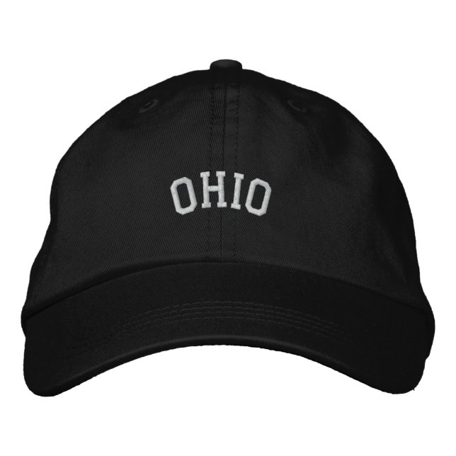 Gorra Bordada Estado de Ohio bordado (Anverso)
