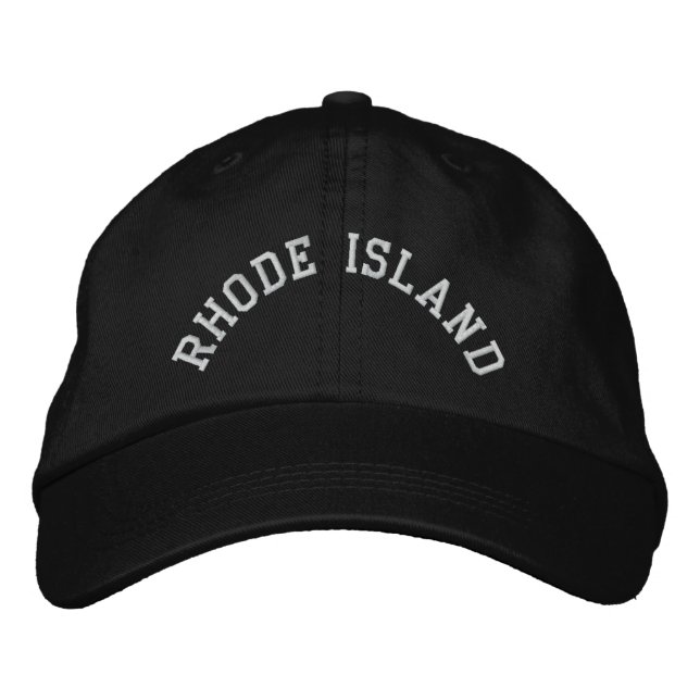 Gorra Bordada Estado de Rhode Island Embrodado (Anverso)