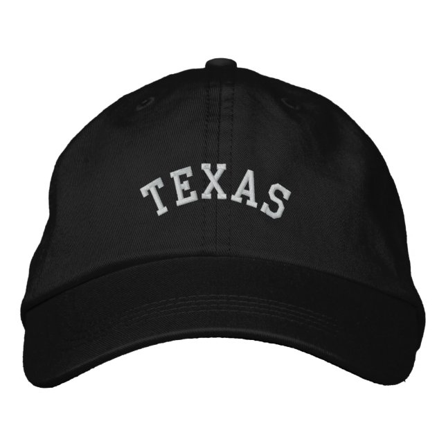 Gorra Bordada Estado de Texas bordado (Anverso)