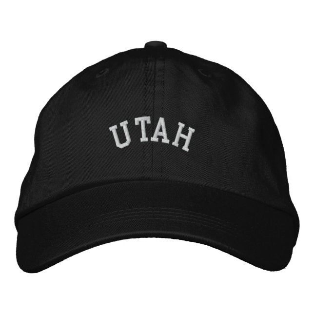 Gorra Bordada Estado de Utah Embroidered (Anverso)