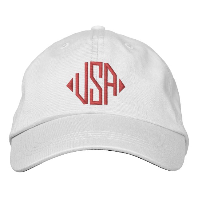 Gorra Bordada Estados Unidos bordado patriótico (Anverso)