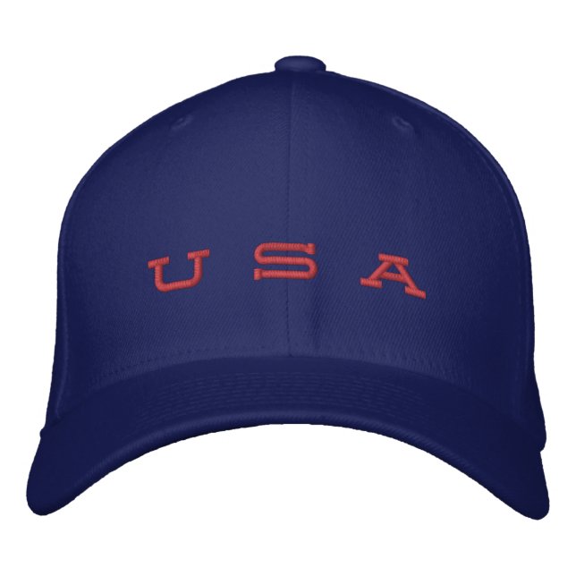 Gorra Bordada Estados Unidos Patriótico (Anverso)