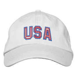 Gorra Bordada Estados Unidos Patriótico