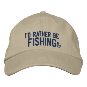 Gorra Bordada Estaría pescando bastante