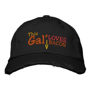 Gorra Bordada Este Gal ama el tocino