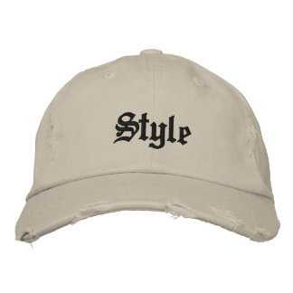 Gorra Bordada Estilo