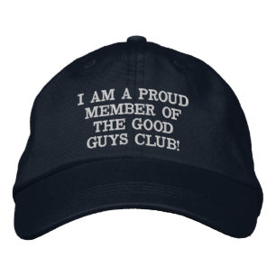GORRA BORDADA ¡ESTOY ORGULLOSO MIEMBRO DEL BUEN CLUB DE CHICOS!