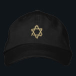 Gorra Bordada Estrella de David - SRF<br><div class="desc">¡Feliz Hannukah o cualquier ocasión! Haz tu declaración. Por favor visita a menudo a través de mi dirección,  Sharon Rhea Ford,  NBPTS-Art</div>