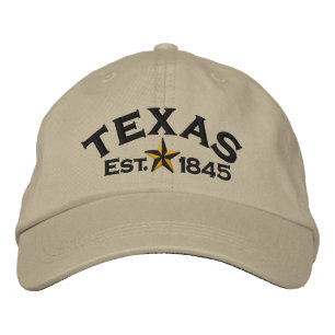 Gorra Bordada Estrella de Texas