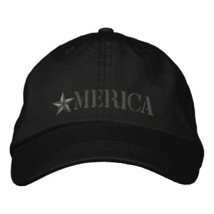 Gorra Bordada Estrella Merica