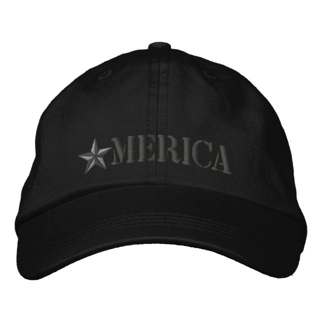 Gorra Bordada Estrella Merica (Anverso)