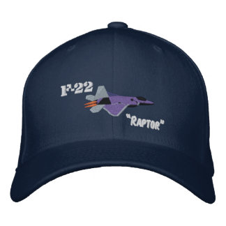 Gorra Bordada F22 Raptor
