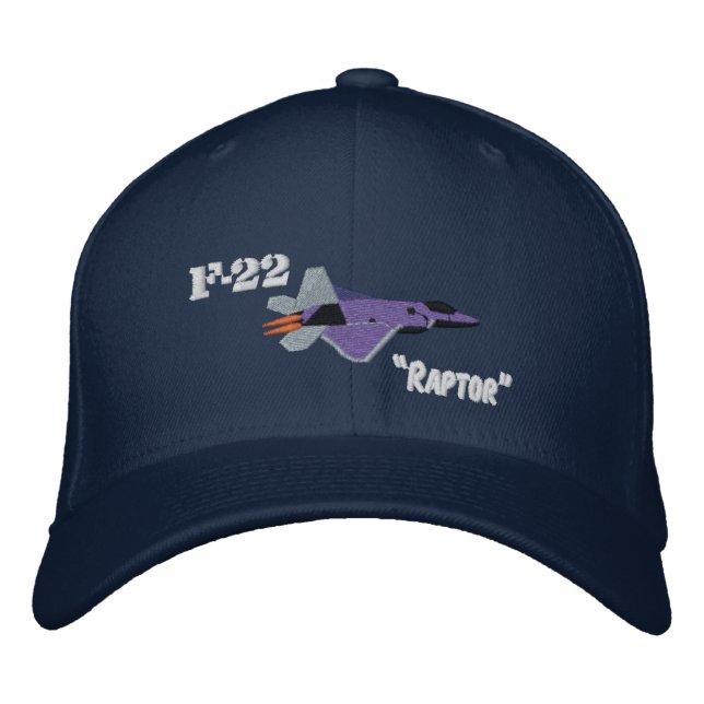 Gorra Bordada F22 Raptor (Anverso)