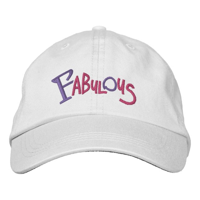 Gorra Bordada Fabuloso, marca AKIRAZ (Anverso)
