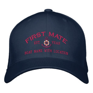 Gorra Bordada Fácil personalizar el ancla P del primer compañero