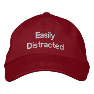 Gorra Bordada Fácilmente Distraído