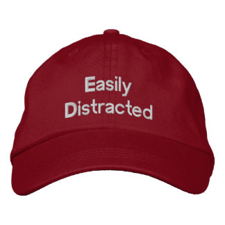 Gorra Bordada Fácilmente Distraído