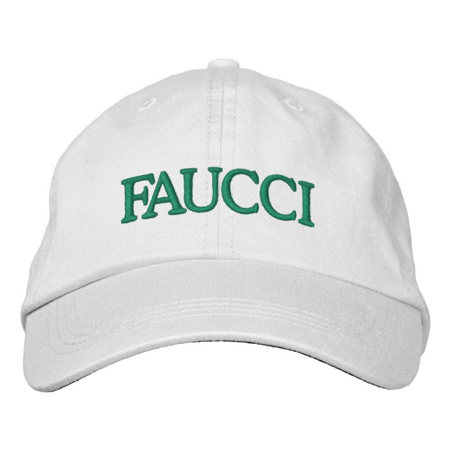 Gorra Bordada Faucci (Anverso)