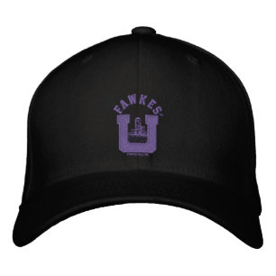 Gorra Bordada FawkesU Gris Skyline Brain Cap