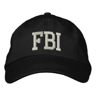 GORRA BORDADA FBI