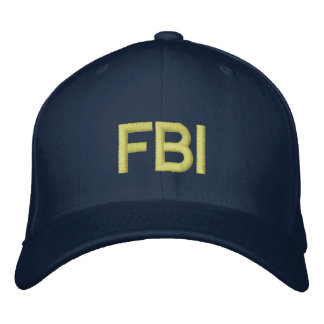 GORRA BORDADA FBI