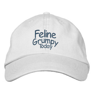 Gorra Bordada Feline Grumpy Today