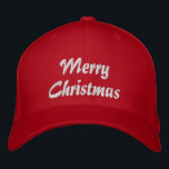 Gorra Bordada Feliz Navidad Simple tipografía bordada<br><div class="desc">Feliz Navidad Simple y Moderna Typografía Personalizado Embroidered Baseball Cap presenta el sencillo y moderno texto bordado "Feliz Navidad". Perfecto como un regalo para la familia y los amigos para las vacaciones de Navidad. Creado por Evco Studio www.zazzle.com/store/evcostudio</div>