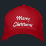 Gorra Bordada Feliz Navidad Simple tipografía bordada<br><div class="desc">Feliz Navidad Simple y Moderna Typografía Personalizado Embroidered Baseball Cap presenta el sencillo y moderno texto bordado "Feliz Navidad". Perfecto como un regalo para la familia y los amigos para las vacaciones de Navidad. Creado por Evco Studio www.zazzle.com/store/evcostudio</div>
