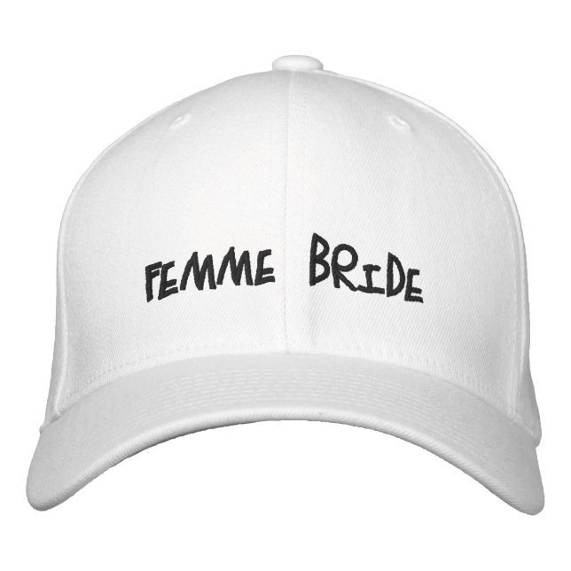 Gorra Bordada Femme Bride (Anverso)