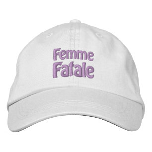 Gorra Bordada FEMME FATALE Cap