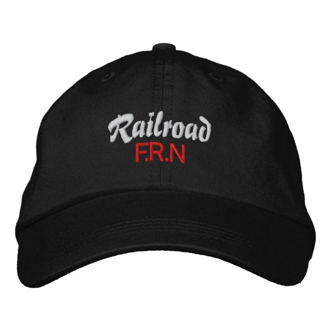 Gorra Bordada Ferrocarril, FN cap. (Anverso)