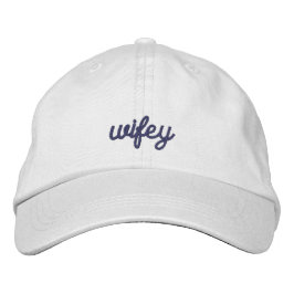 Gorra Bordada Fiesta de Boda Simple y Elegante