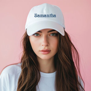 Gorra Bordada Fiesta de soltero de la Marina Blue Beach