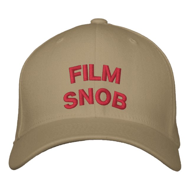 GORRA BORDADA FILM SNOB (Anverso)