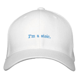 Gorra Bordada Filosofía estoica