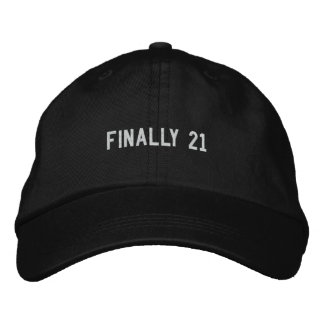 Gorra Bordada Finalmente 21