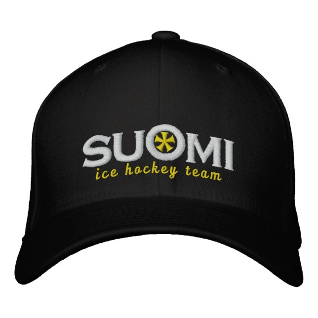 Gorra Bordada Finlandia Suomi (Anverso)