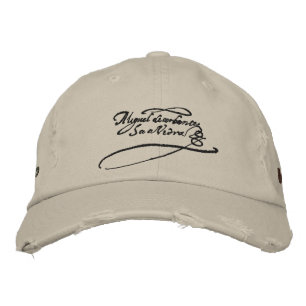 Gorra Bordada FIRMA DE CERVANTES - Veterano de Lepanto