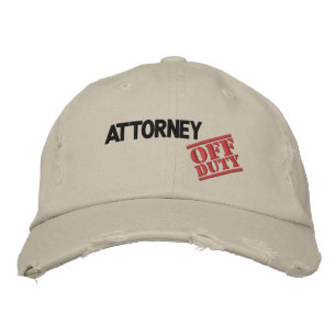 Gorra Bordada Fiscal fuera de servicio