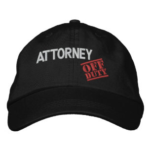 Gorra Bordada Fiscal fuera de servicio