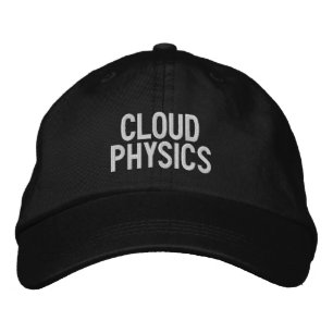 Gorra Bordada "Física de la nube" tapón bordado