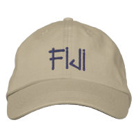 Fiyi Embrosed Cap