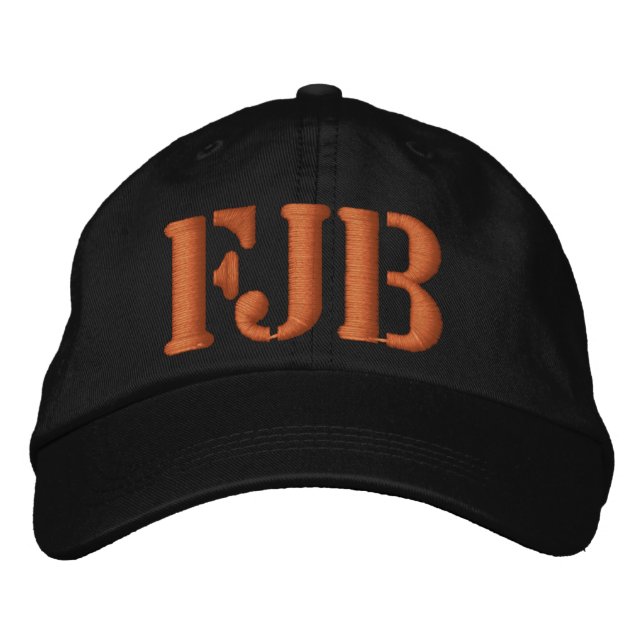 GORRA BORDADA FJB (Anverso)