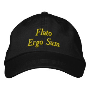 Gorra Bordada Flato Ergo Sum (me fastidio, luego existo)